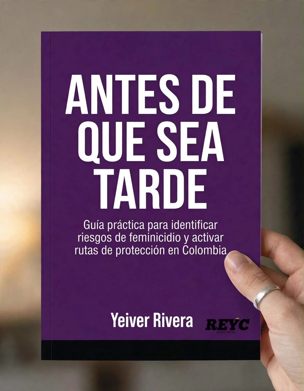 “Antes de que sea tarde”una herramienta para fortalecer la prevención del feminicidio