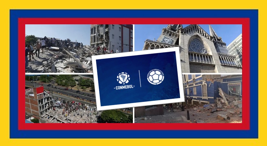 CONMEBOL y la Federación Colombiana de Fútbol donan un millón de dólares