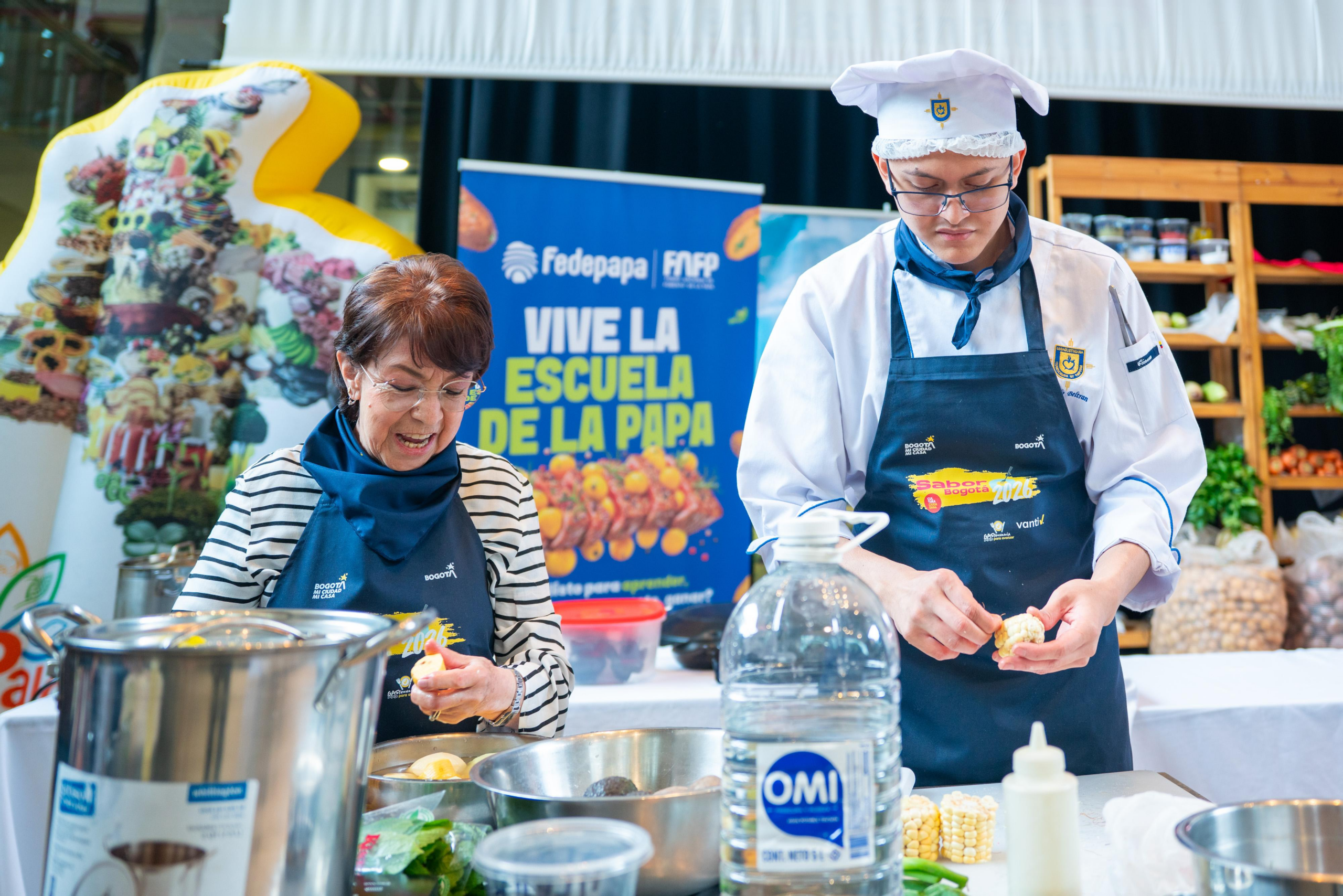 Bogotá celebró sus 488 años con una tradicional jornada gastronómica de Ajiaco Santafereño.